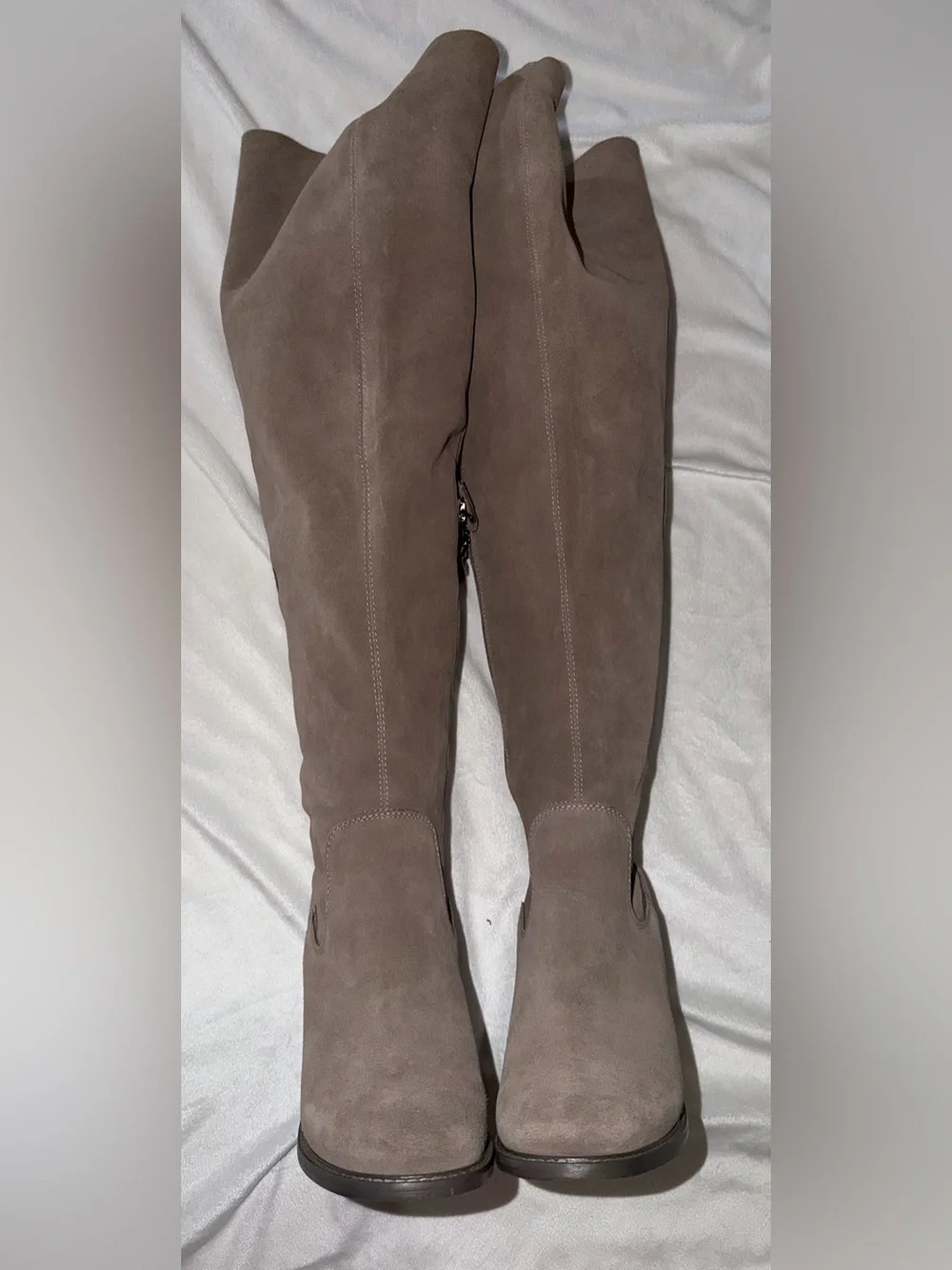 Women's Over-the-Knee Wide Calf Suede Upper Boots